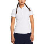 Under Armor Women 's Playoff Golf Polo Shirt- 화이트