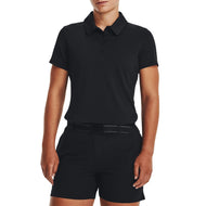 Under Armour Women 's Playoff Golf Polo Shirt- 블랙