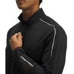 Under Armor Drive Wind Golf 1/4 Zip- 검은 색