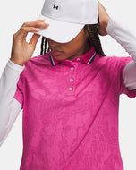 Under Armour 여성용 ArmourDry 골프 폴로 셔츠 - 블랙