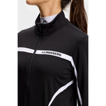 J.Lindeberg Women's Janice Full Zip Golf Mid-Layer - Black