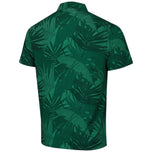 Lyle & Scott Leaf Print Golf Polo Shirt -Canopy Green