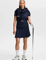 J.Lindeberg 女式 Bridge 高尔夫 Polo 衫 - JL 海军蓝