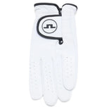 J.Lindeberg Rudd Cabretta Leather Golf Glove - White