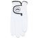 J.Lindeberg Rudd Cabretta Leather Golf Glove - White