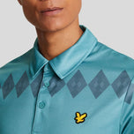 Lyle＆Scott Argyle Polo高尔夫衬衫 -  T恤