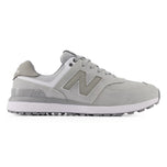 New Balance 574 Greens V2 Spikeless wide (EE) 골프 신발 - 밝은 회색