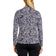 Nivo 여성용 로리타 긴 소매 모크넥 골프 셔츠 - 네이비/화이트