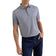 Peter Millar 솔리드 퍼포먼스 긴 소매 저지 골프 폴로 셔츠 - 네이비