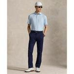 RLX Ralph Lauren Classic Fit Printed Airflow Golf Polo Shirt - Office Blue Wedge Floral