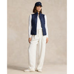 RLX RALPH LAUREN女子凉爽羊毛混合性表演背心 - 精制海军