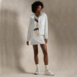 RLX Ralph Lauren女子防水连帽高尔夫球外套 - 纯白色