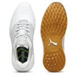 Puma Ignite Elevate Crafted Golf Shoes -Puma White/ Ash Grey