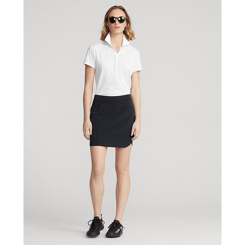 RLX Ralph Lauren 여성용 투어 퍼포먼스 골프 셔츠 - 퓨어 화이트