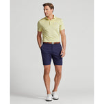 RLX RALPH LAUREN YD Stripe Lightweight Airflow Polo -Bristol Yellow Multi