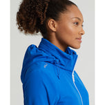 RLX RALPH LAUREN 여성 하이브리드 풀 지퍼 골프 재킷 -Spa Royal/Pure White