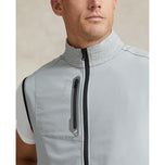 RLX Ralph Lauren Tech Terry高尔夫背心 - 钢Heather/Polo Black