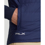RLX RALPH LAUREN Full Zip Fine Gauge Terry Jacket -Medieval Blue Heather