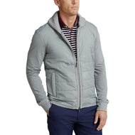 RLX RALPH LAUREN Full Zip Fine Gauge Terry Golf Jacket -Peak Grey