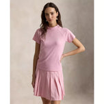 RLX Ralph Lauren Women's Drop Needle Rib Golf Tee - Light Pink