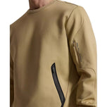 RLX 랄프 로렌 뉴욕 CG 에너지 플리스 골프 크루 - 클래식 카키