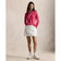 RLX Ralph Lauren Women's UV Stretch Jersey 1/4 Zip Golf Pullover - Hot Pink