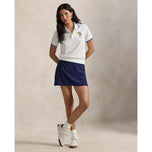 RLX Ralph Lauren Women's Tour Pique Bear Polo Shirt - Ceramic White