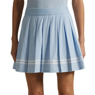 RLX RALPH LAUREN妇女4向伸展pleated高尔夫球运动员 - 冷泉/陶瓷白色