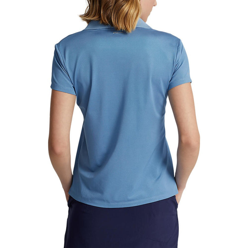 RLX 랄프 로렌 여성용 투어 퍼포먼스 골프 셔츠 - Hatteras 블루