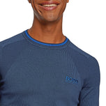 Hugo Boss Riceno Knit Jumper-海军