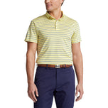 RLX RALPH LAUREN YD Stripe Lightweight Airflow Polo -Bristol Yellow Multi