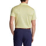 RLX RALPH LAUREN YD Stripe Lightweight Airflow Polo -Bristol Yellow Multi