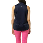 Cross Women 's Primus Sleeveless Golf Polo -Navy
