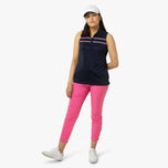 Cross Women 's Primus Sleeveless Golf Polo -Navy