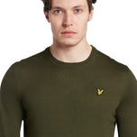 Lyle & Scott Crew Neck Pullover- 선인장 녹색