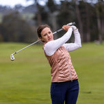 Kjus妇女保留高尔夫背心 - 粘土