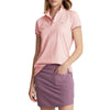 RLX Ralph Lauren 여성용 투어 피케 골프 셔츠 - 핑크 샌드