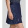 RLX RALPH LAUREN 여자 측 주름 AIM Skort 17 "-French Navy Summer Night Stars