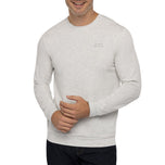 Travis Mathew Gulf City Crewneck- Heather Light Grey