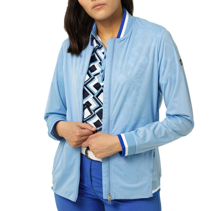 Cross 여성용 스톰 방풍 재킷 - Bel Air Blue