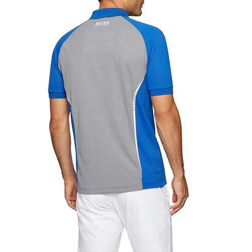휴고 보스 패디 MK1 골프 셔츠 - 오픈 블루