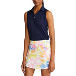 RLX Ralph Lauren 여성용 투어 퍼포먼스 민소매 골프 셔츠 - 프렌치 네이비