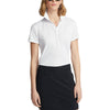 RLX Ralph Lauren 여성용 투어 퍼포먼스 골프 셔츠 - 퓨어 화이트