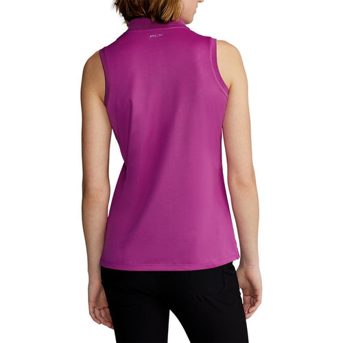 RLX Ralph Lauren 여성용 투어 퍼포먼스 민소매 골프 셔츠 - 브라이트 핑크