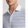 RLX Ralph Lauren Tour Pique Stripe Polo衬衫 - 纯白色多蓝色