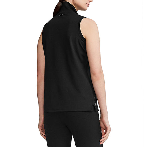 RLX Ralph Lauren 여성용 투어 퍼포먼스 민소매 골프 셔츠 - 폴로 블랙